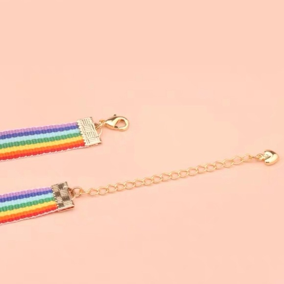 Pride rainbow choker - Picture 2 of 2